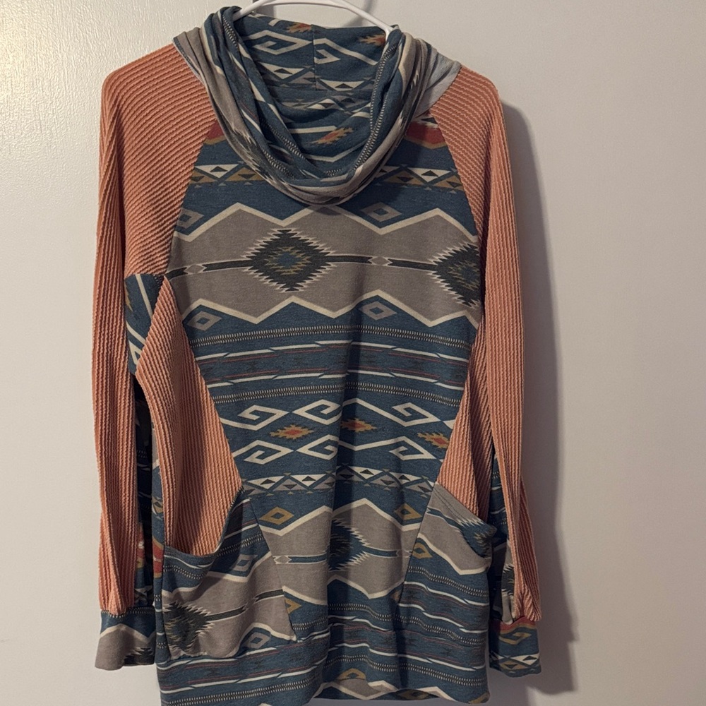 Filly Flair Multicolor Aztec Tunic